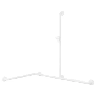 Villeroy und Boch Vicare Funktion Duschhandlauf 92173168 113,5 x 120,8 x 72,7 cm, weiß, reversibel