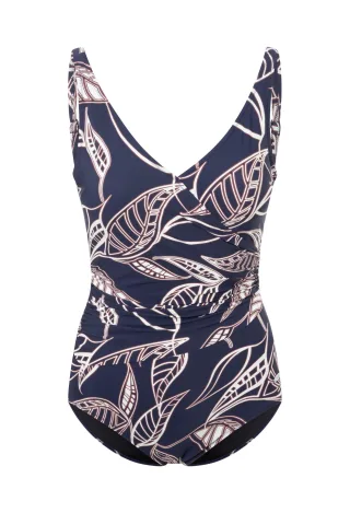 SUSA - Badeanzug blue-print - Gr. - 46C