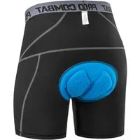 Blusmart Radlerhose Atmungsaktive Radunterwäsche für Damen und Herren (Mesh-Einsatz und Gel-Polsterung, Stoßdämpfende MTB-Radunterwäsche) Für Sport, Reiten, Fahrrad, Fahrrad, MTB