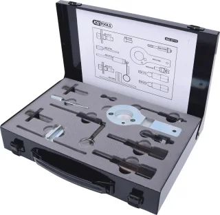 KS Tools Motoreinstell-Werkzeug-Satz für GM - Opel - Saab, 11-tlg - 400.0775