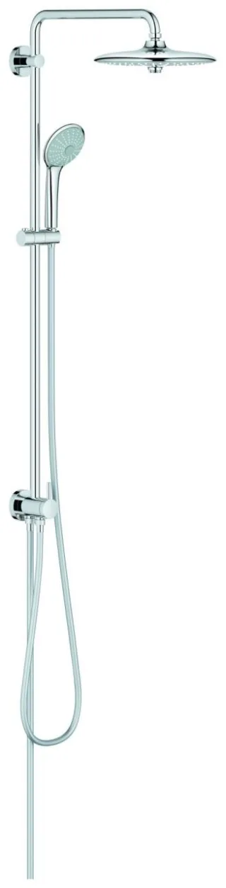 Grohe Duschsystem Euphoria System 260 27421 mit Umstellung 9,5l/min chrom, 27421002 27421002