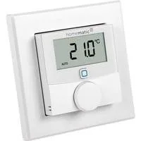 Smart Home Wandthermostat mit Luftfeuchtesensor (HMIP-WTH-2)