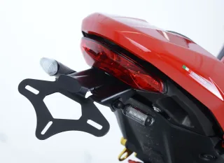 R&amp;G Kennzeichenhalter Heckumbau Ducati SuperSport /S 939 / 950 Bj. 2017-2024 eintragungsfrei