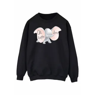 Disney - "Dumbo Happy Day" Sweatshirt für Damen (Schwarz)