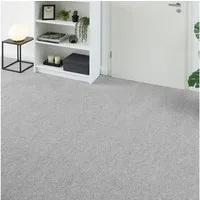 Andiamo Teppichboden Milo, Nadelfilz, Gesamthöhe 2,5 mm, Made in Belgium, rechteckig, Uni Farben, Breite 100 cm oder 200 cm, Wohnzimmer, strapazierfähig