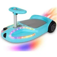 Vankel Go-Kart Mini Elektro Kettcar 180W Motor, 24V Lithium Akku, 360° Wendigkeit
