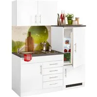 KOCHSTATION Pantryküche KS-Toledo, mit E-Geräten, Breite 160 cm