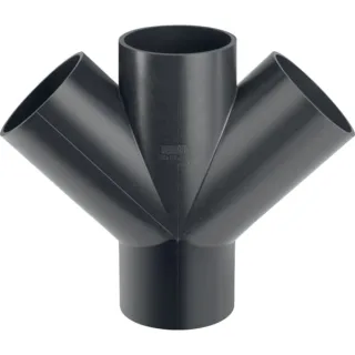 Geberit PE Abzweig 45Gr Zweifach d110/110 367235161