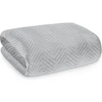 Eurofirany Bettüberwurf SOFIA zweiseitige Steppdecke hochwertige Allzweckdecke L XL XXL, Elegante Tagesdecke Velvet Sesseldecke Sofadecke Überwurf Samt