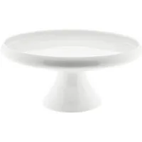 Almina Servierplatte Belicia, Porzellan, (Packung, 1-tlg), Tortenplatte mit Fuß, für Kuchen & Desserts, 30,5 x 14 cm