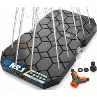KESSER Gartendusche Bodendusche für alle, Groß, Klein & Vierbeiner, Inklusive Adapter & Montagezubehör