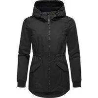 Ragwear Outdoorjacke Dowey A Wasser- und winddichte Damen Jacke mit Taillenzugband