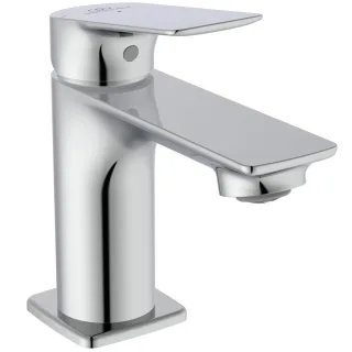 Ideal Standard Waschtisch-Armatur H75 Ceralife C Ausladung 95mm ohne Ablaufgarnitur BlueStart Chrom, BE039AA