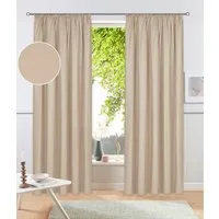 OTTO home Vorhang Raja, Gardinen mit Kräuselband, Vorhänge Wohnzimmer (2 St), Kräuselband, blickdicht, Polyester, 2er-Set, Bestseller, einfarbig, modern, pflegeleicht, Mikrofaser