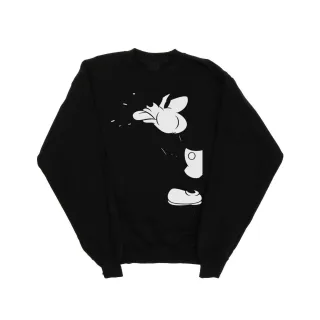 Disney Herren-Sweatshirt mit Mickey Mouse-Schnitt (Schwarz)