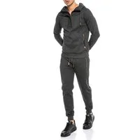 RedBridge Jogginganzug Red Bridge Herren Jogginganzug Sweat Suit Set Pullover Hose (Set, 2-tlg)