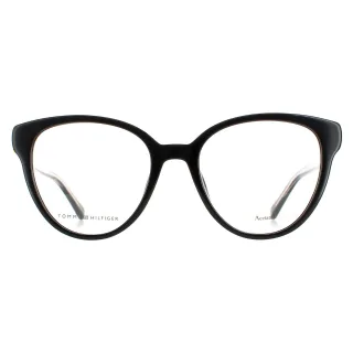 Tommy Hilfiger Katzenaugen Damen Schwarz TH 1842