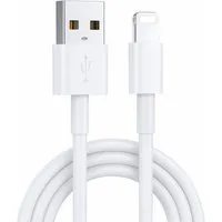 Alpha Electronics Ladekabel passt für iPhone 6 7 8 11 12 13 14 X Xs Xr Pro Max Plus Mini Smartphone-Kabel, USB Typ A, Lightning (200 cm), Datenübertragung, Hochwertige Verarbeitung, Kompatibel & vielseitig