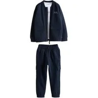 Baker by Ted Baker Shirt, Hose & Jäckchen Baker by Ted Baker Jacke, T-Shirt und Jogginghose (3-tlg)