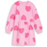 TOM TAILOR Sweatkleid mit All-Over Print