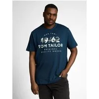 TOM TAILOR PLUS T-Shirt mit Logo Print