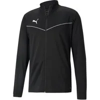PUMA Trainingsjacke TEAMRISE TRAINING POLY JACKET sportlicher Stil mit kontrastfarbener Paspelierung