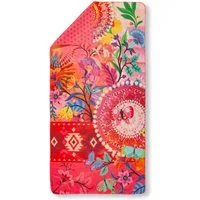 hip Strandtuch Sporthandtuch 50x100 cm Polyvelvet Giseleh Mandala's und Blumen bunt, Polyvelvet (Spar Set, 1-St), 1 x Sporthandtuch HIP 50x100 cm bunt