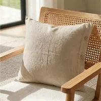 Interior by Hakito Kissenbezug 100% reine Leinen 180g/m² GOTS BIO zertifiziert