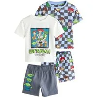 Next Pyjama 2er-Pack Kurze Schlafanzüge, Toy Story (4 tlg)