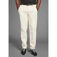 Bruno Banani Chinohose (Set, mit abnehmbarem Gürtel)