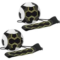 BlingBin Trainingshilfe Fußball Kick Trainer, Einstellbare Fußball Training Taille Gürtel, Fußball Praxis Ausrüstung Geeignet für Fußbälle der Größen 3, 4 und 5