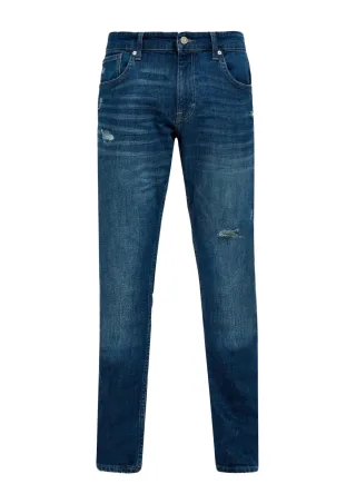 Q/S designed by - Slim Fit Jeans Rick blau - Gr. - 34