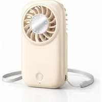 Minicloss Handventilator Mini Handventilator, USB-C Wiederaufladbar Taschenventilator, Ultraleicht und tragbar, für Reise & Unterwegs, Make-up