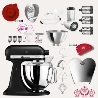 KitchenAid Artisan 4,8 Liter KSM175 Spar-Set mit Gemüseschneider &...
