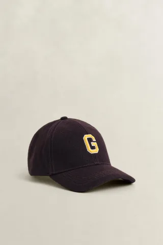 GANT - Melton Cap CHARRED WOOD BROWN - Gr. - OS