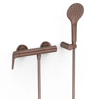 Tres Einhebel Brausemischer Anti Kalk Handbrause: Ø 110 mm , 28116701VO 28116701VO