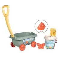 Smoby Sandform-Set Outdoor Eimergarnitur + Handwagen Meer Life Recycling 7600867034