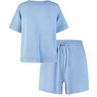 By Louise Shorty Damen Lounge Homewear kurz (2 tlg) Modisches Design