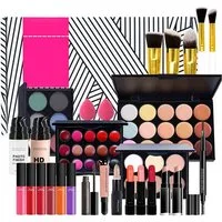 KINSI Make-up Set Make-up Set 29-teiliges Einsteiger Schminkset, exquisite Geschenkboxt, 29-tlg., Leichtes Schminkset Komplettset, Must Have Set für Makeup-Trägerinnen