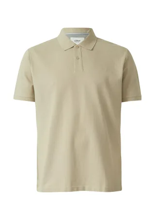 s.Oliver - Polo-Shirt beige - Gr. - 3XL