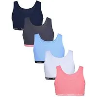 TupTam Bustier TupTam Mädchen Bustier mit breiten Trägern 5er Pack