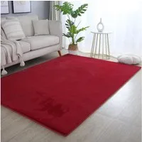 Carpettex Hochflor-Teppich Unicolor - Einfarbig, Läufer, Höhe: 20 mm, Teppich Wohnzimmer Einfarbig Shaggy Modern Flauschiger Felloptik Weich