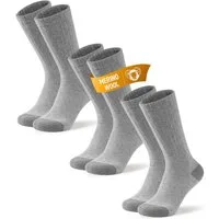 TANSTC Thermosocken Wandersocken Damen Herren Wärme Merino Wolle Socken Wollsocken (Packung, 3 Paar Socken) Atmungsaktiv, hautfreundlich, Strapazierfähig & langlebig