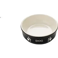 Nobby Napf Nobby Keramiknapf Dog - schwarz/beige Fassungsvermögen / Maße: 240 ml