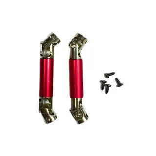 2PCS LDRC 18401 18499 1/18 Rock Crawler RC Car Parts Metal Drive Shaft Vehicles Models Spare Accessories