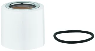 Grohe Kappe 46665 moon white , 46665LS0 46665LS0