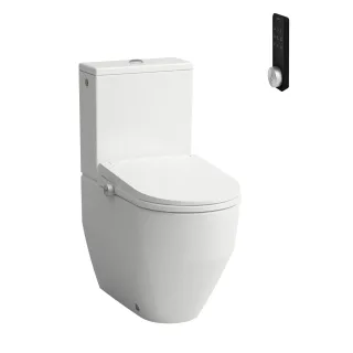 LAUFEN WC-Sitz+Deckel CLEANET PRO Spülrandloses Stand-WC-Kombi, weiß , H602890000S002 H602890000S002