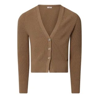 Replay - Strickjacke für Damen, Baumwollmischung (Beige)