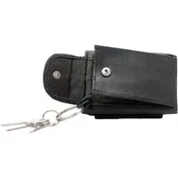Geldbörse Mini Geldbörse mit Schlüsselring - Nappa Leder (1-tlg)