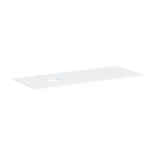 hansgrohe Xevolos E Konsole 54333700 1370x550mm, Ausschnitt links, mattweiß